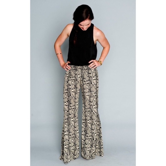 Show Me Your MuMu Pants - Show Me Your Mumu - Snake Skin print pants